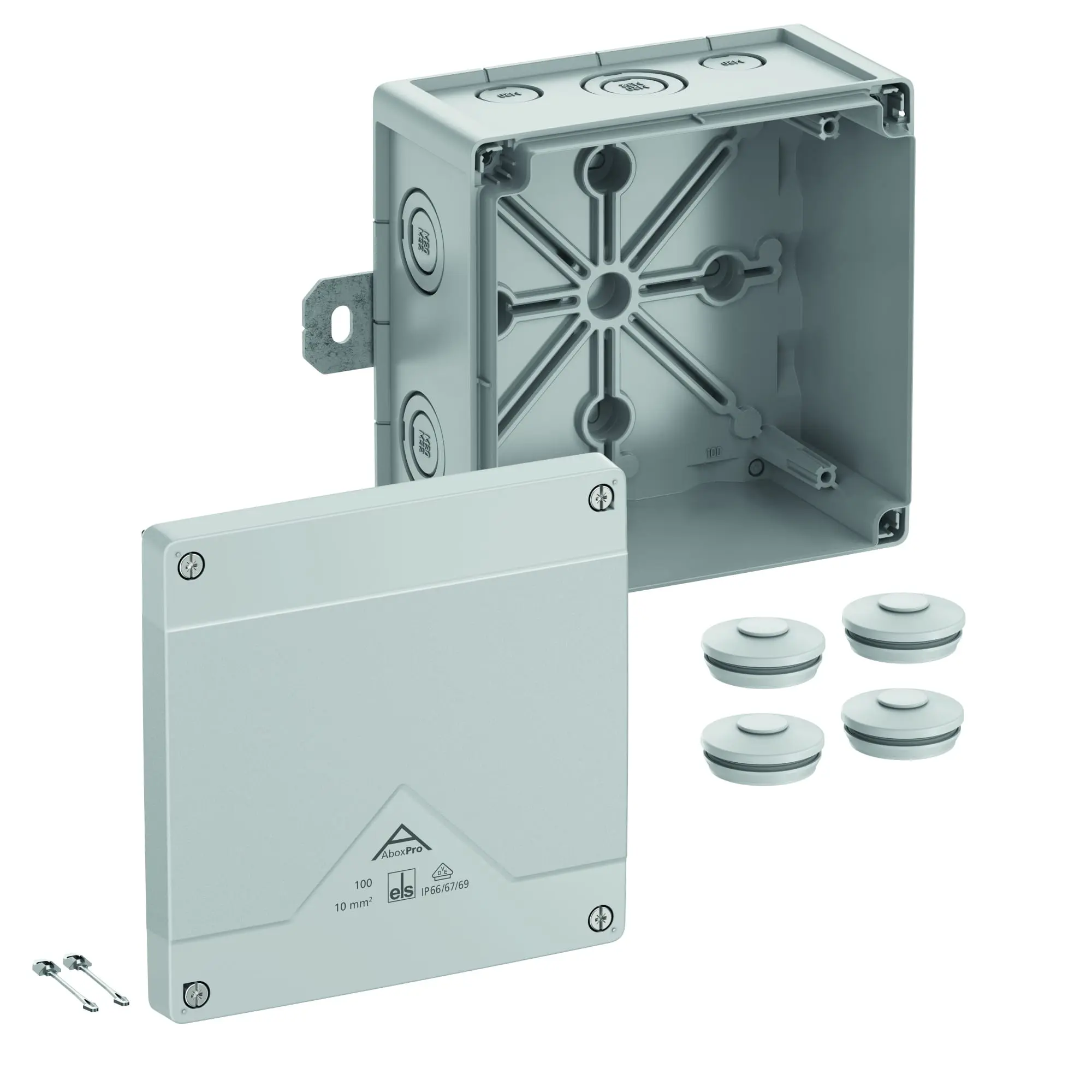 Produktfoto 1 von Abzweigkasten, Schutzart IP66/IP67/IP69, max. 10², Schlagfestigkeit IK09,