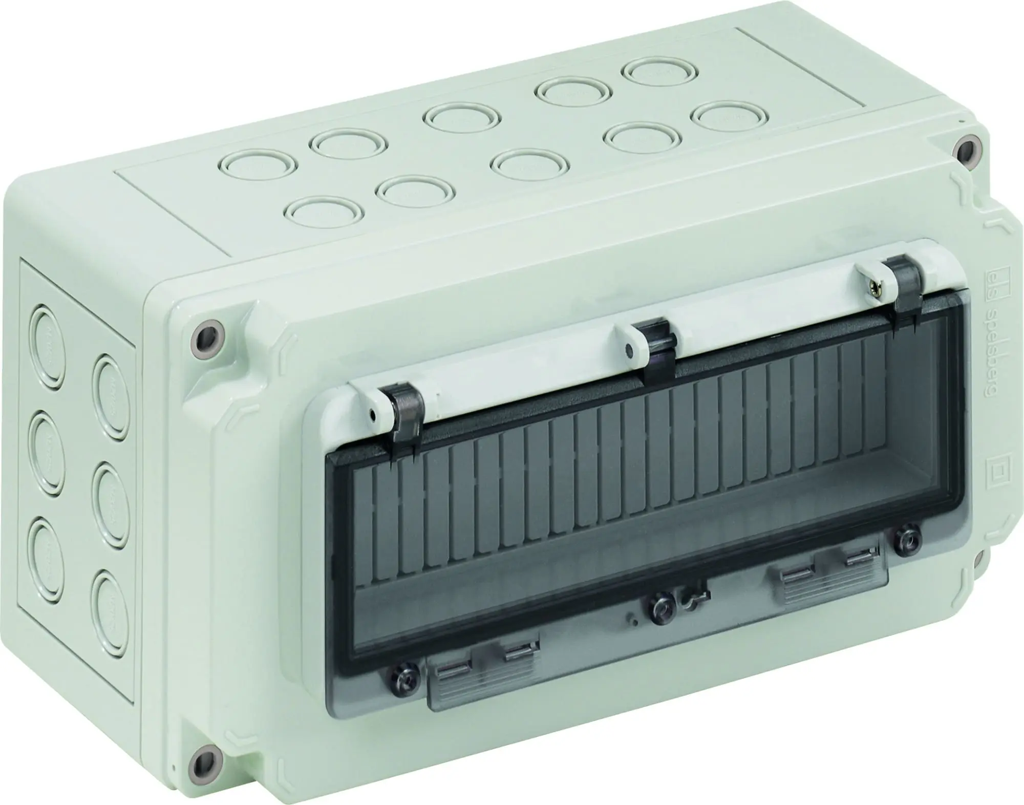 Produktfoto 1 von Automatengehäuse 1-reihig 1x PE/N Klemme IP54 300x150x156