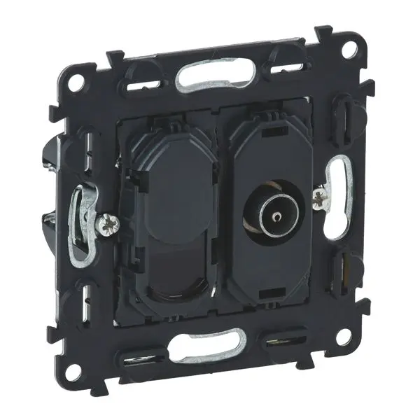 Einsatz INMATIC TV + RJ45 KAT6 UTP
