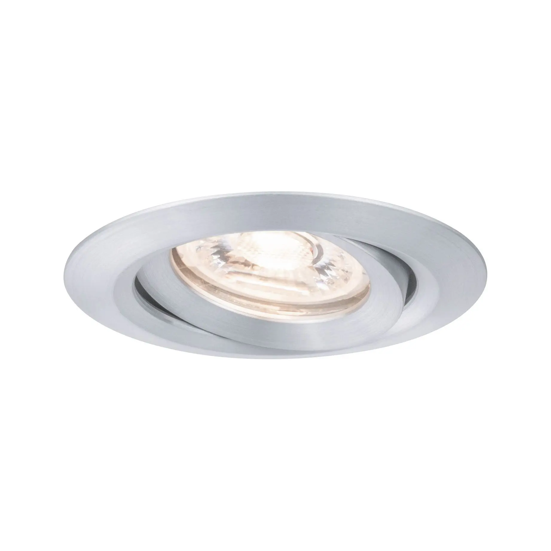 Produktfoto 1 von EBL Set Nova mini Plus Coin EasyDim schwenkb 1x4,2W 2700K 230V Alu gedr/Alu