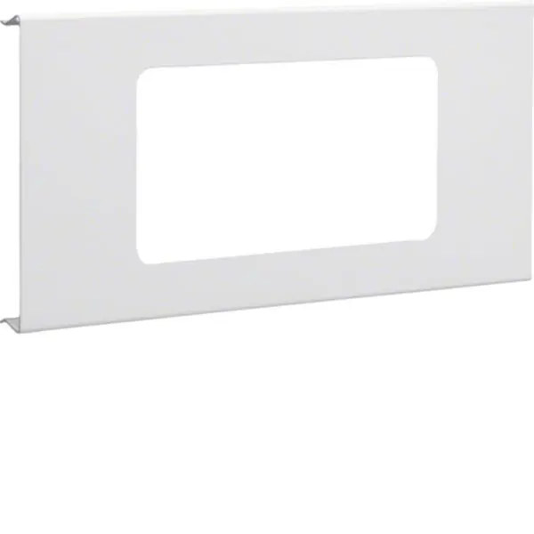 Produktfoto 1 von Blende 2-fach R7 für UP-Einsatz mit Rahmen zu BRS OT 120 aus Stahl