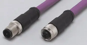Produktfoto 1 von Verbindungskabel <30VAC 10m PUR Gehäuse PUR IP67 hfr