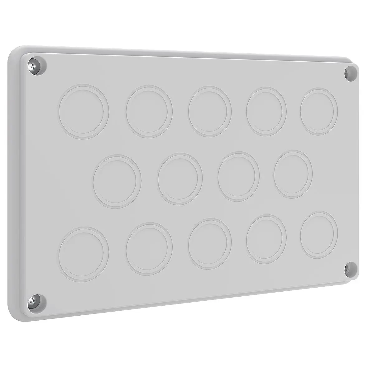 Produktfoto 1 von Leitungseinf.-platte IP55 für NE/NP/R, 14xM32/25