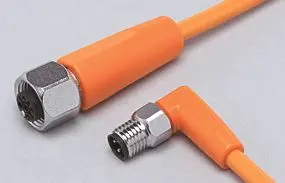 Produktfoto 1 von Verbindungskabel <50VAC 0,3m PVC Gehäuse PVC orange EPDM IP65/67-69K