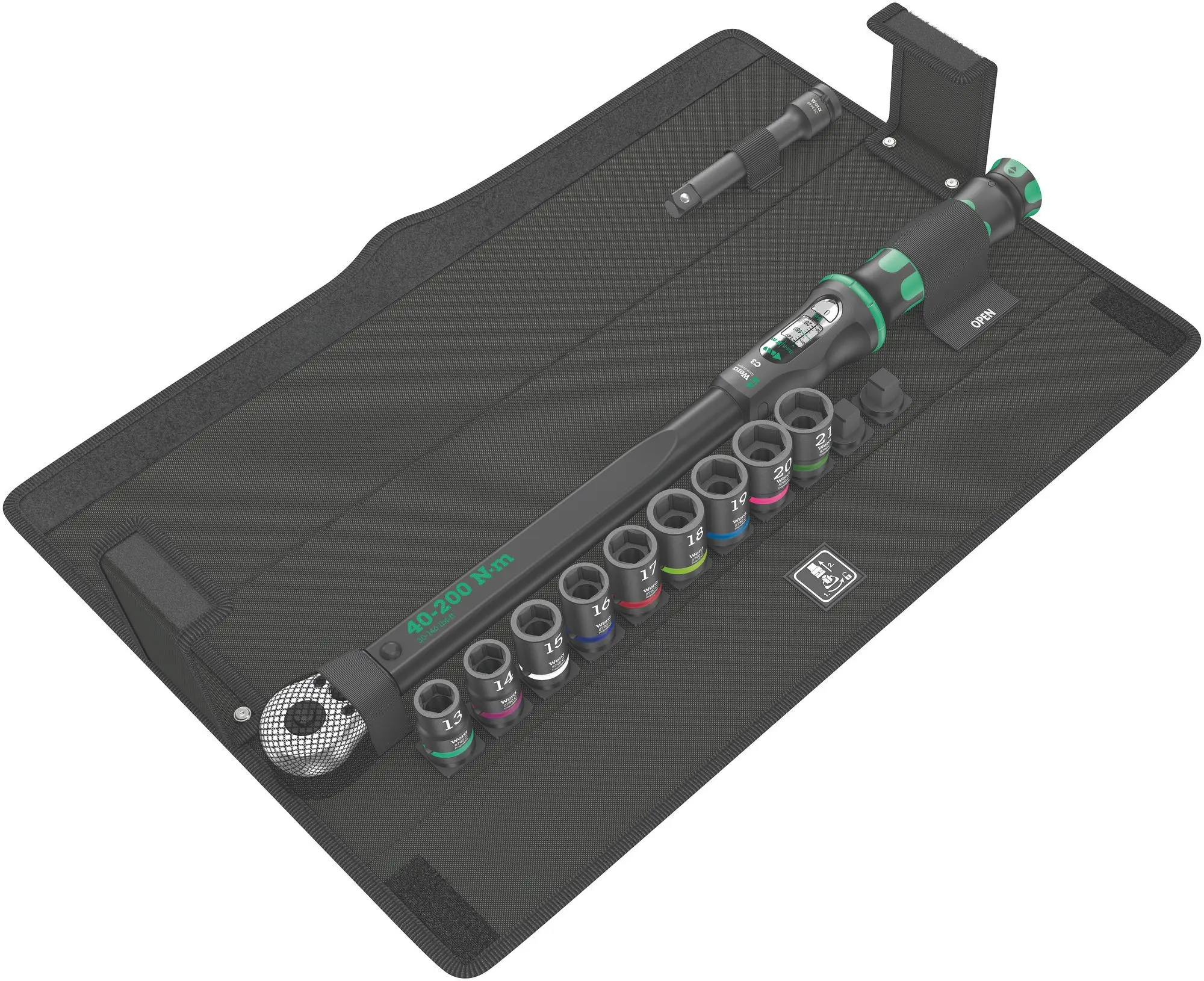 Produktfoto 1 von Click-Torque C 3 Set 2 für die Betonverschraubung Satz 11-tlg.