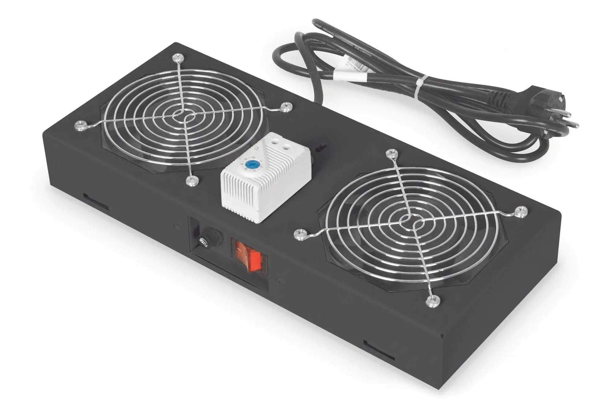Produktfoto 1 von Dachlüftereinheit f.Wandgehäuse u.unmont.Schränke Thermostat sw
