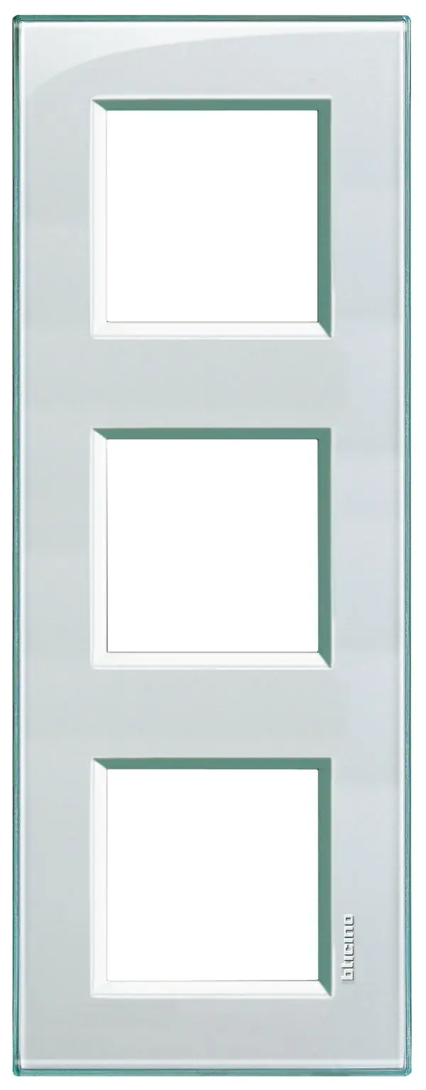 Produktfoto 1 von Abdeckrahmen LIVINGLIGHT: 3f, 2 + 2 + 2 Module, Aquamarin