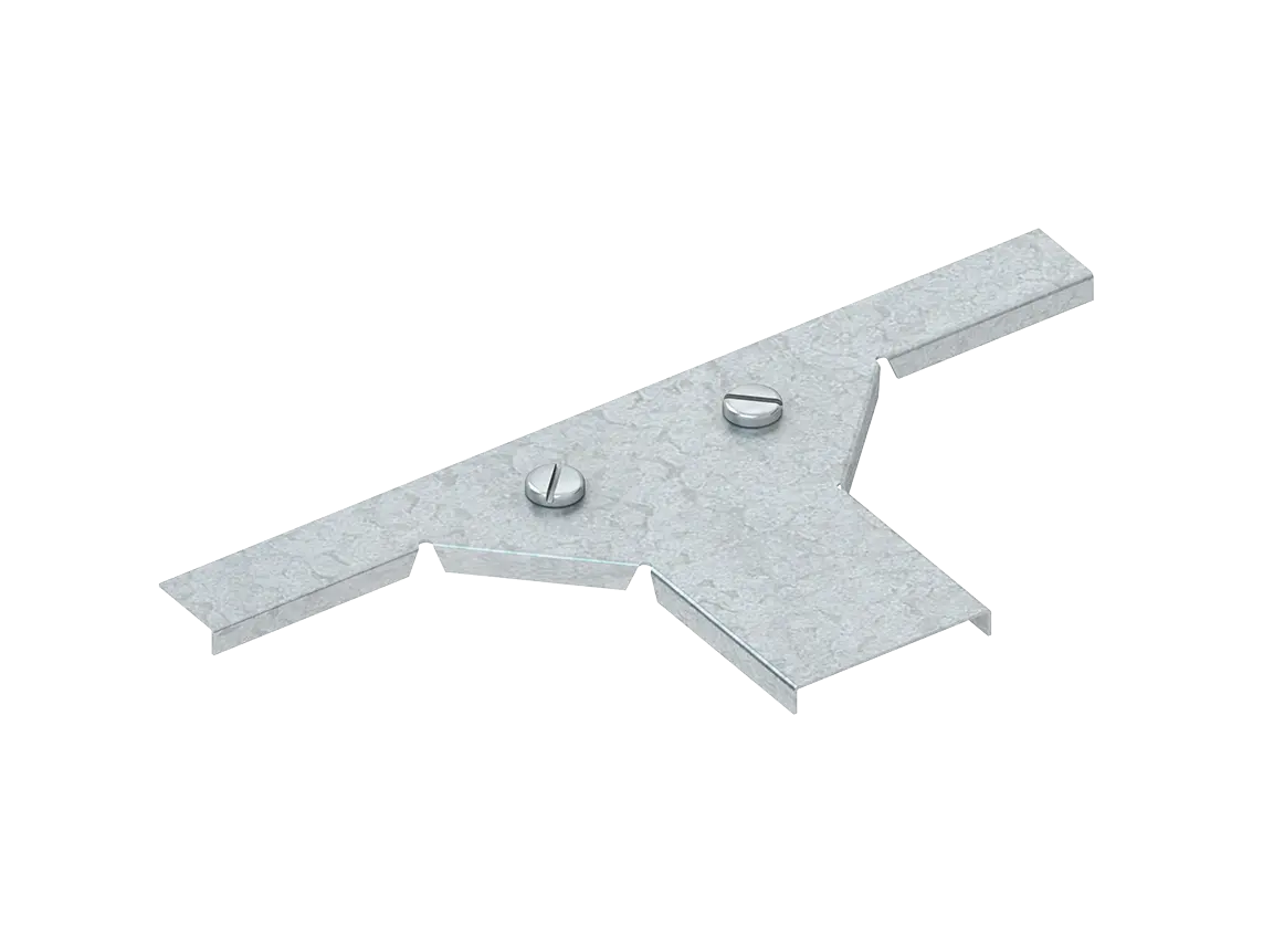 Produktfoto 1 von Deckel für Anbau T-Stück, Breite 54 mm bandverzinkt, mit Drehriegelverschluss