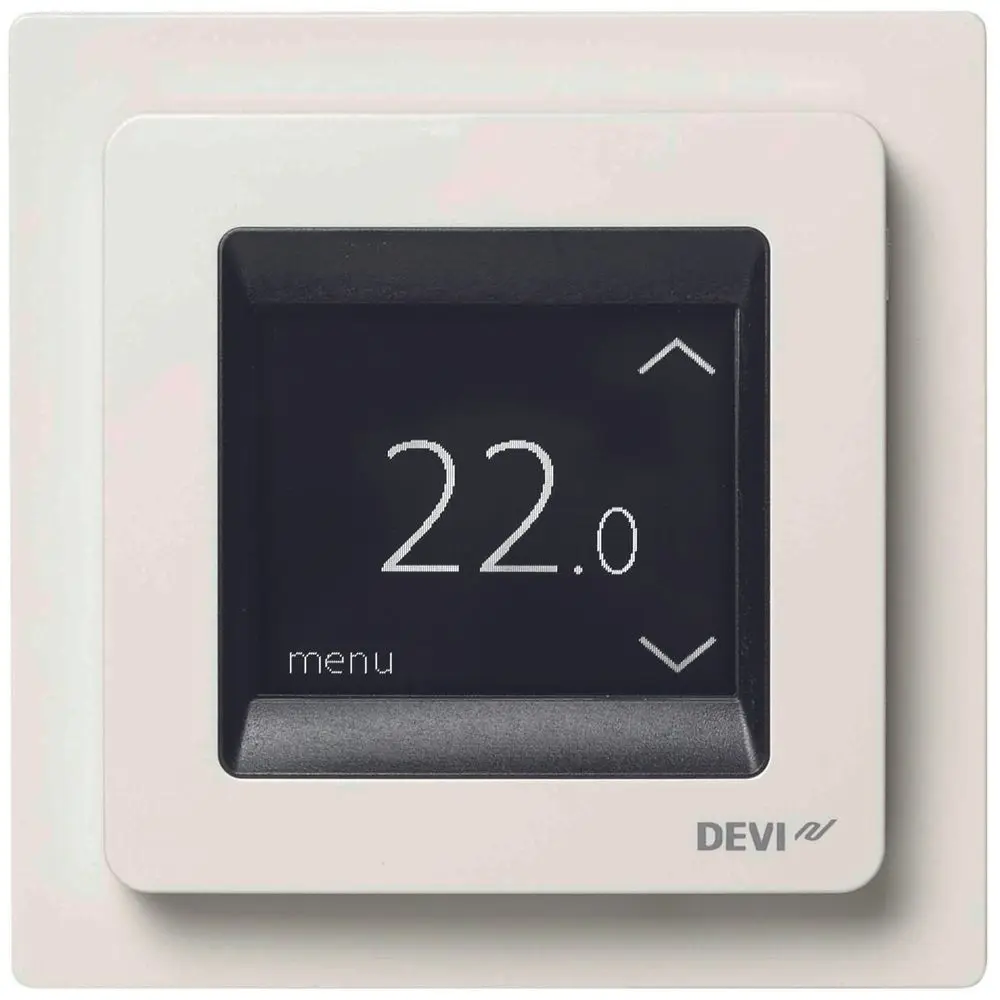 Produktfoto 1 von Uhren-Thermostat Display 16A m.Rahmen