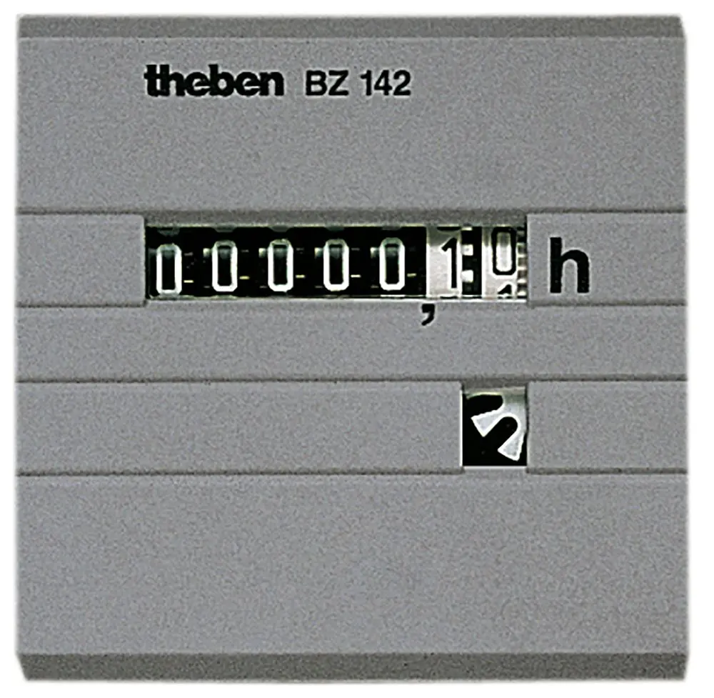 Produktfoto 1 von Betriebsstundenzähler, Front 48 x 48 mm, Fronttafeleinbau, 24 V
