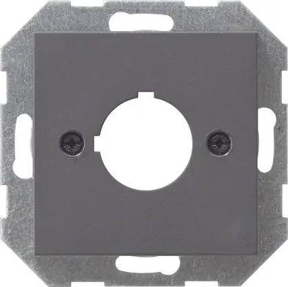 Produktfoto 1 von Abdeckung+Tragring Geräte m.22,5mm System 55 anthrazit
