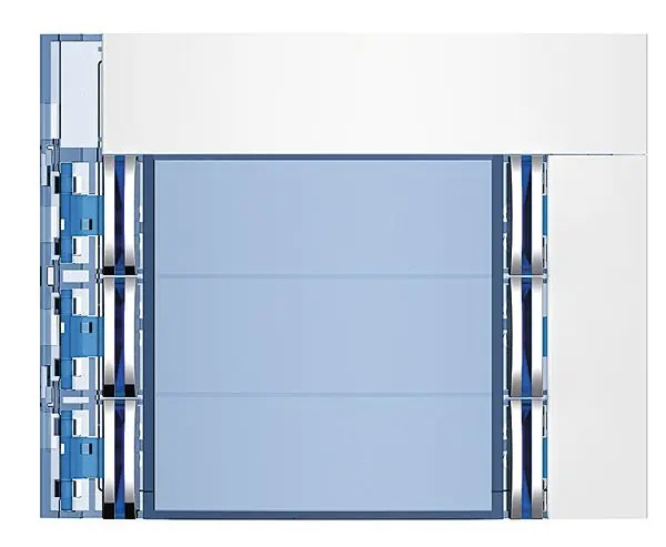 Produktfoto 1 von Frontblende Ruftastmodul 6Rt-D Allwhite