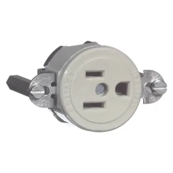 Produktfoto 1 von US NEMA-Steckdoseneinsatz, Alu-Guss 5-15 R, 15 A 125 V