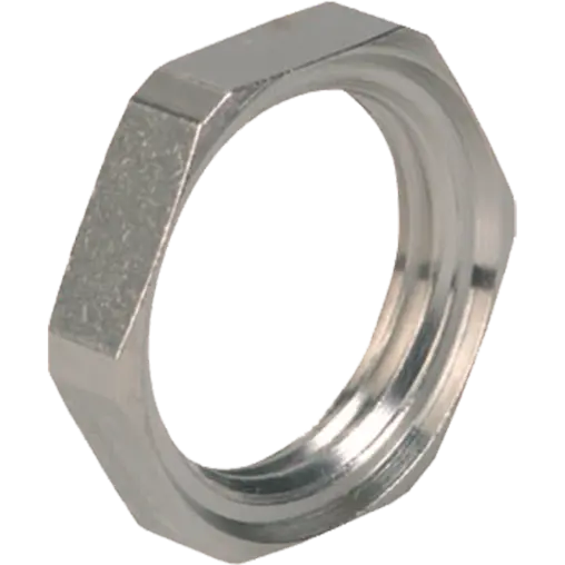 Produktfoto 1 von Gegenmutter Messing M63x1.5 mit Hinterstich für O-Ring