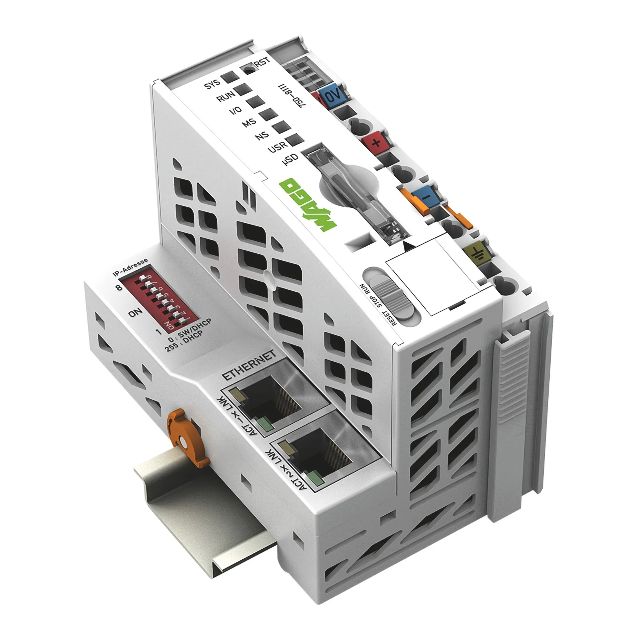 Produktfoto 1 von Controller PFC100, 2. Generation, 2 x ETHERNET
