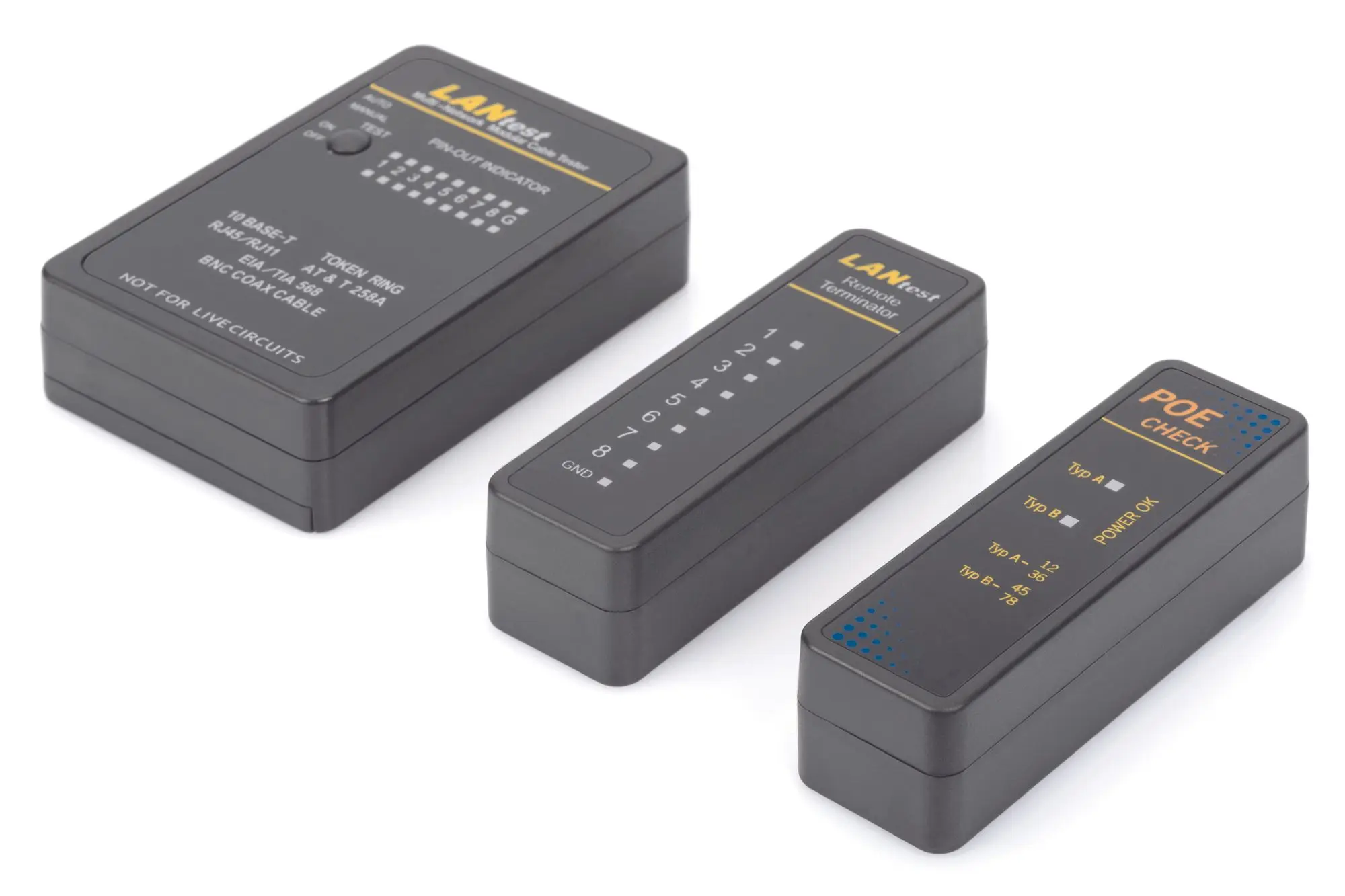 Produktfoto 1 von Kabeltester Netzwerk RJ45