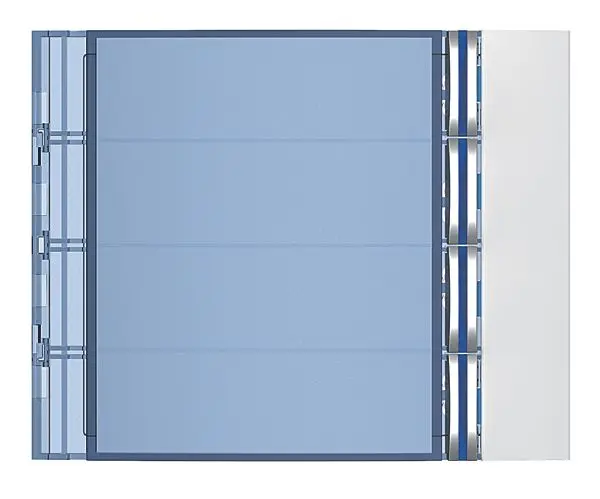 Produktfoto 1 von Frontblende Ruftastmodul 4Rt Allwhite
