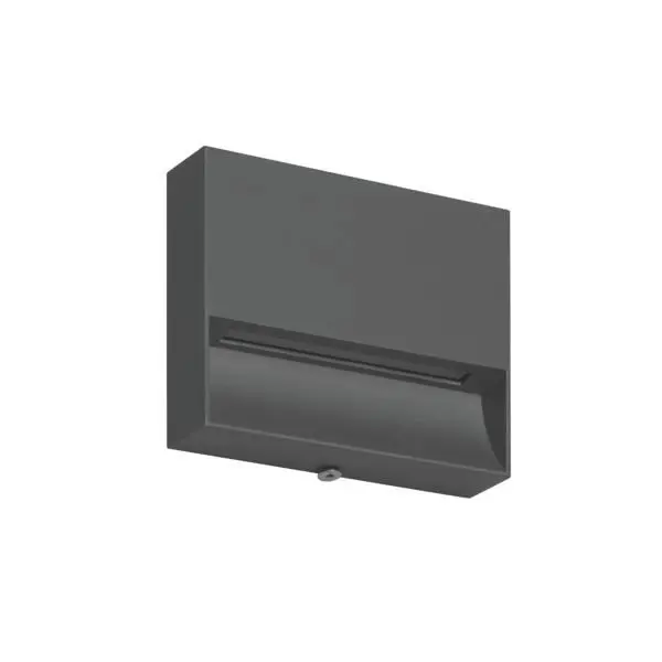 Produktfoto 1 von LED-Wandanbauleuchte 230 V AC, 50 Hz, 3,2 W, 72°, 3.000, IP65, rund
