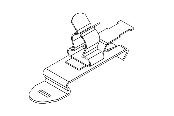 Produktfoto 1 von EMV Schirmklammer m.Zugentlastung