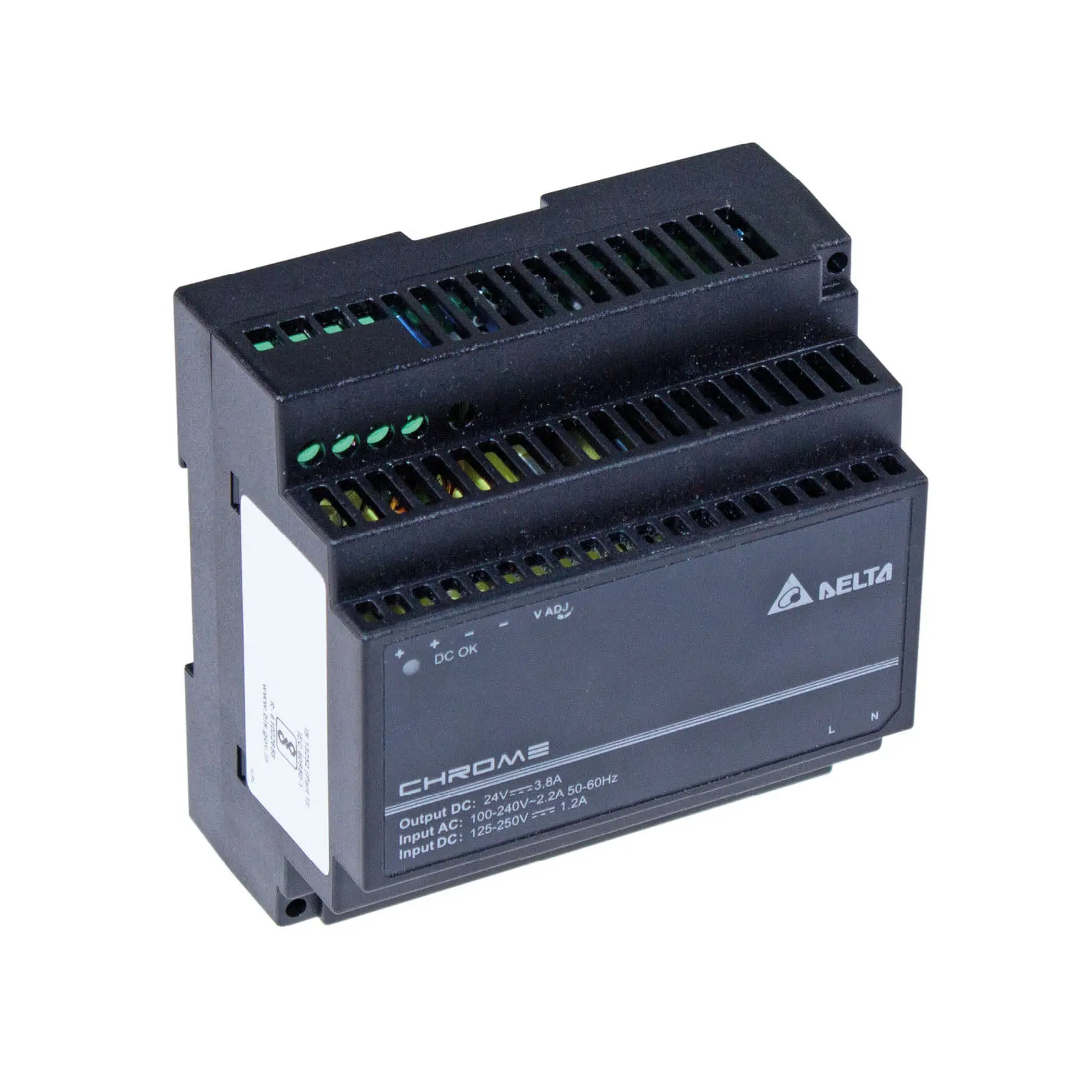 Produktfoto 1 von Netzteil, Hutschienen Netzteil, Class II, ~100W