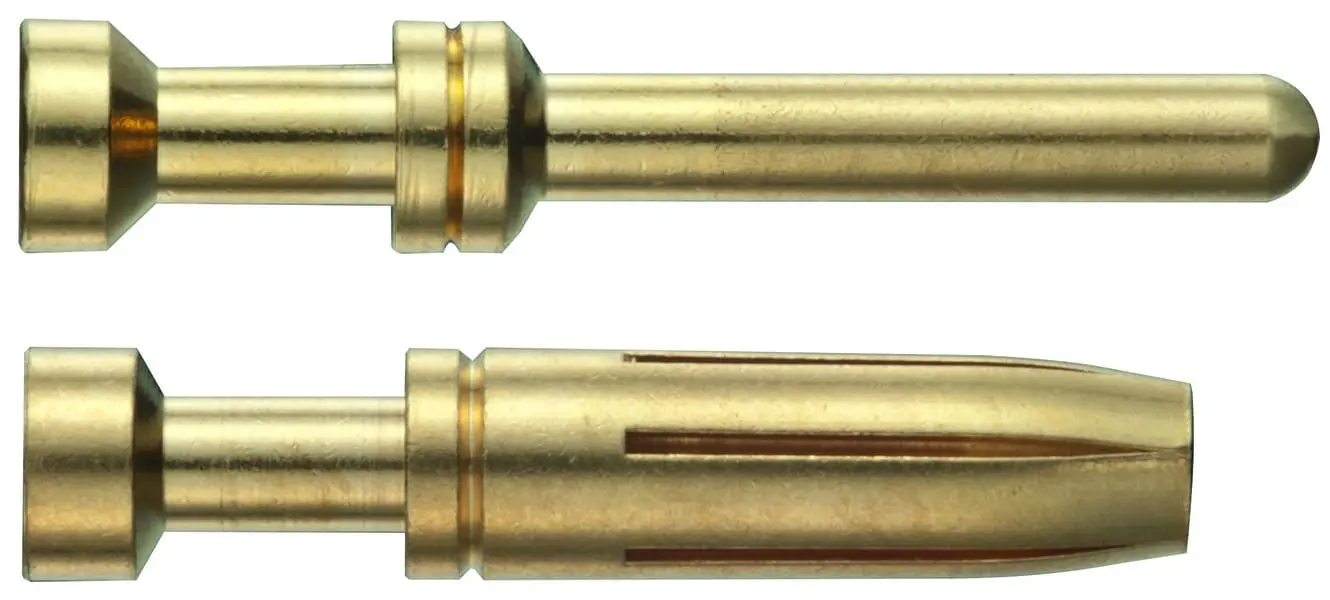 Produktfoto 1 von HAN E-Kontaktstift-c AWG 10 (Au)