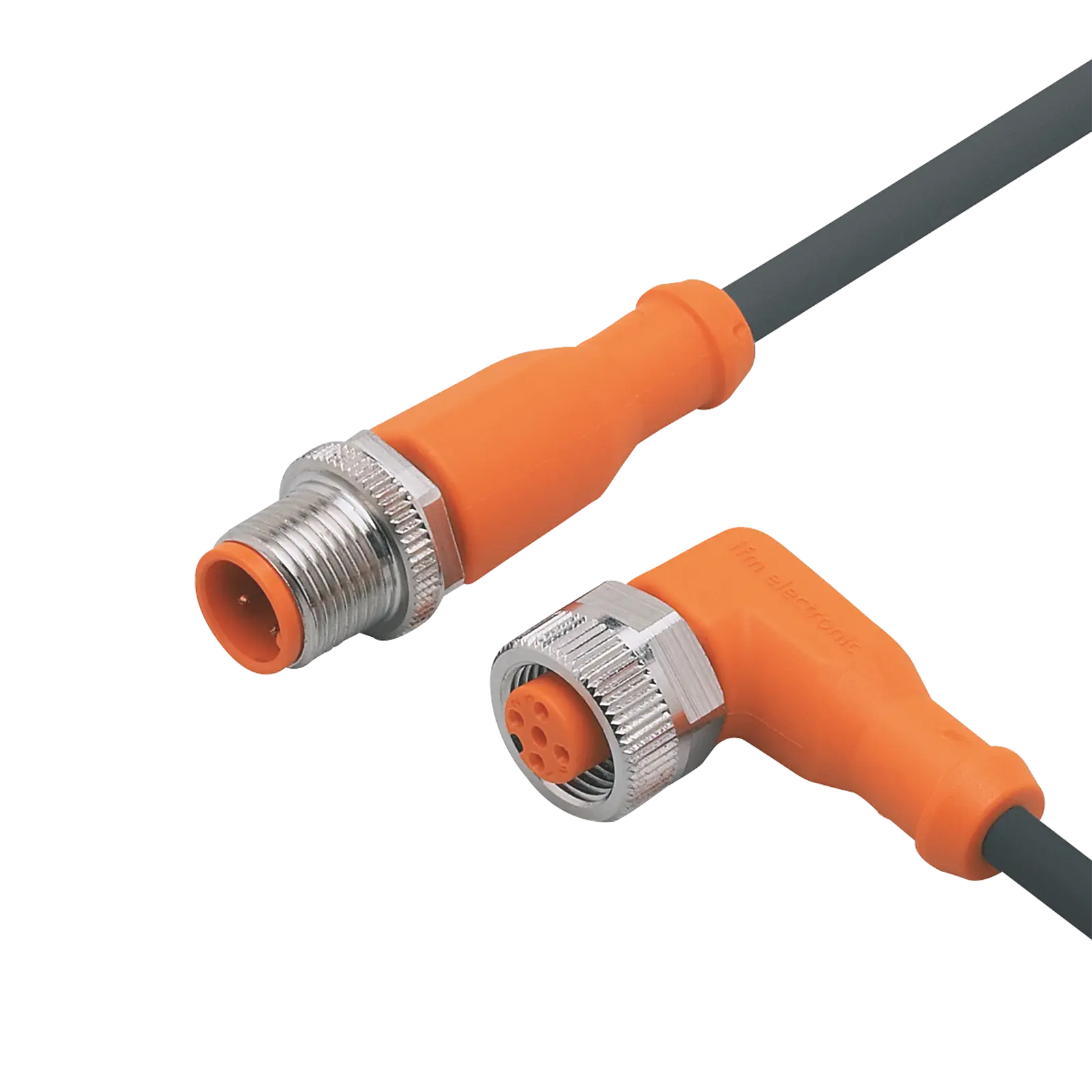 Verbindungskabel <250VAC 4m PUR Gehäuse TPU orange FKM IP65/67-69K