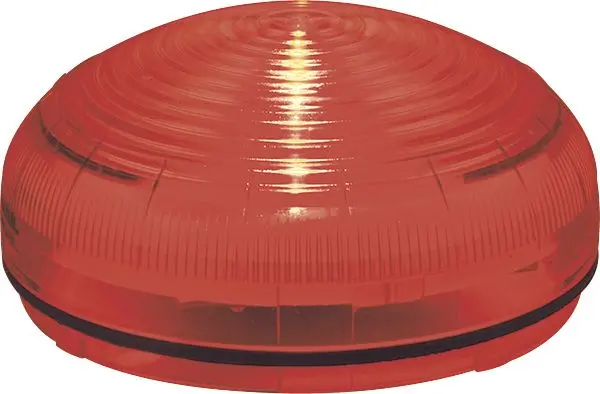 Produktfoto 1 von Modul Warnleuchte LED rot, IP65 3 Funktionen, 100%ED Blitzfreq: ca.140/min
