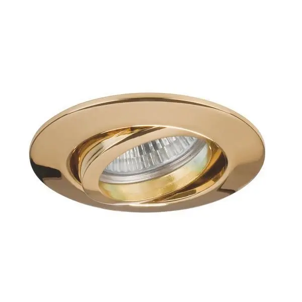 Produktfoto 1 von NV-Einbaustrahler GX5,3/20,50W, gold