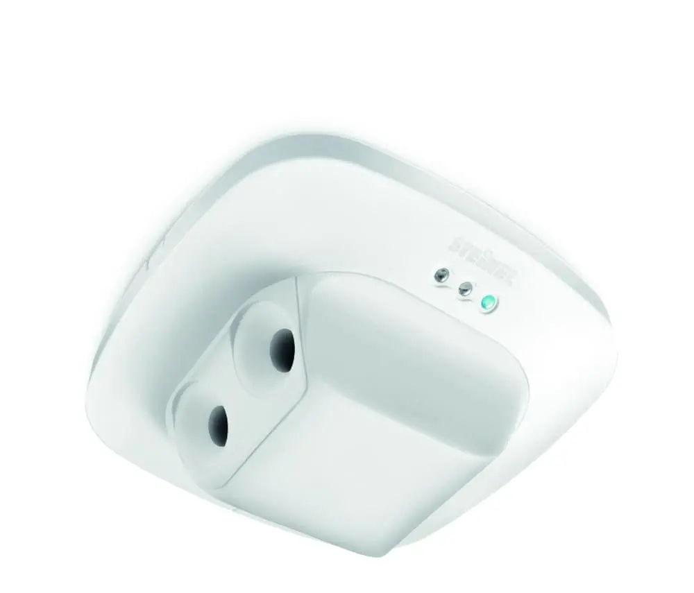 Produktfoto 1 von Präsenzmelder Ultraschall, Unterputz, IP20, 360° Reichweite max: 20 x 3 m (60