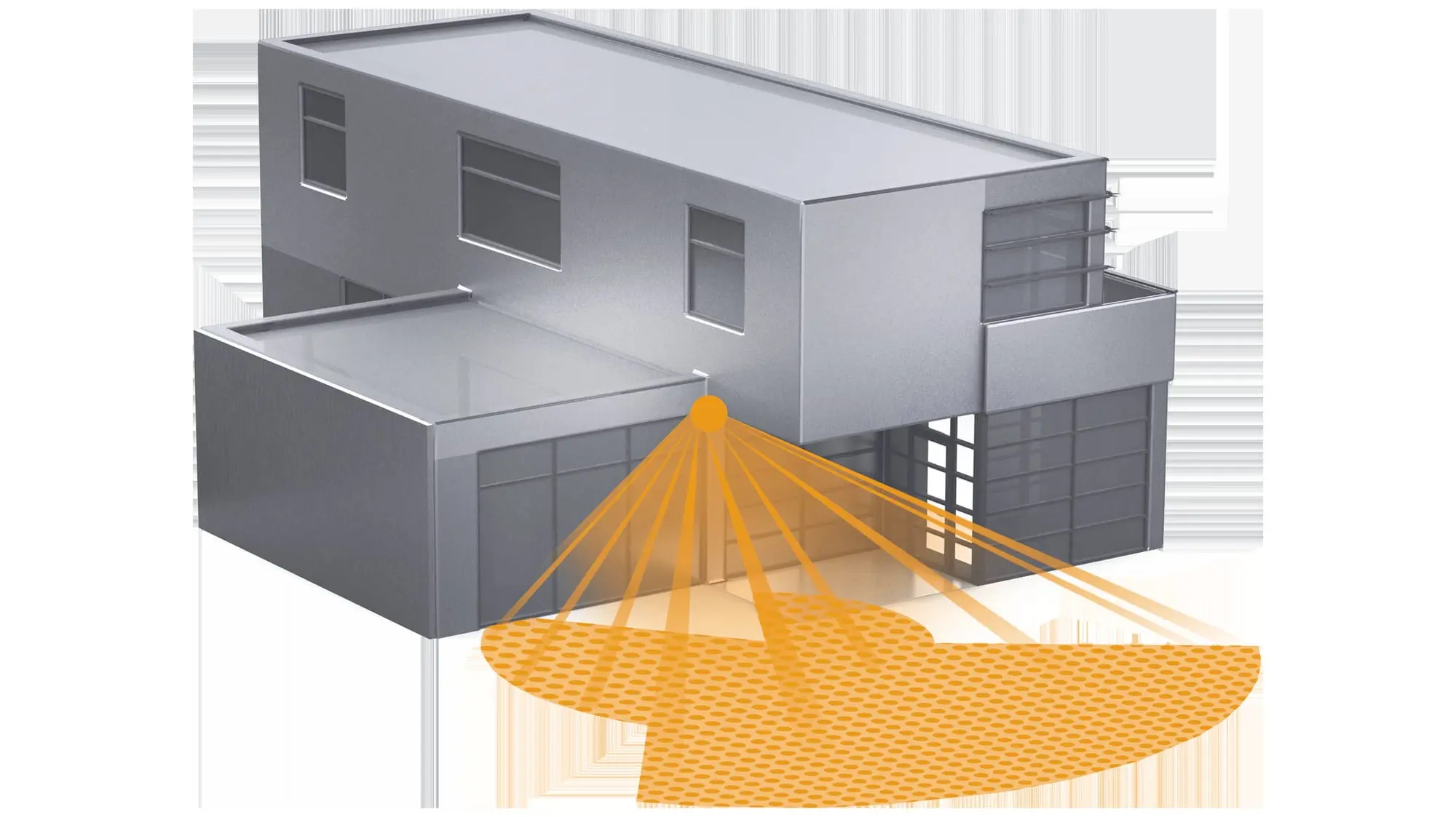 Produktfoto 1 von Bewegungsmelder sensiq s ant evo, Passiv Infrarot, Aufputz, IP54, 300°