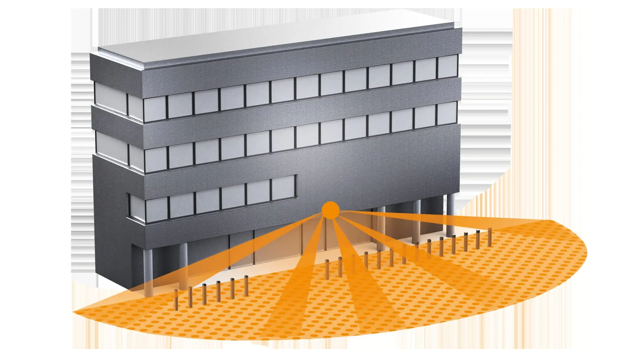 Produktfoto 1 von Bewegungsmelder IS 3180 KNX, Passiv Infrarot, Aufputz, IP54, 180°