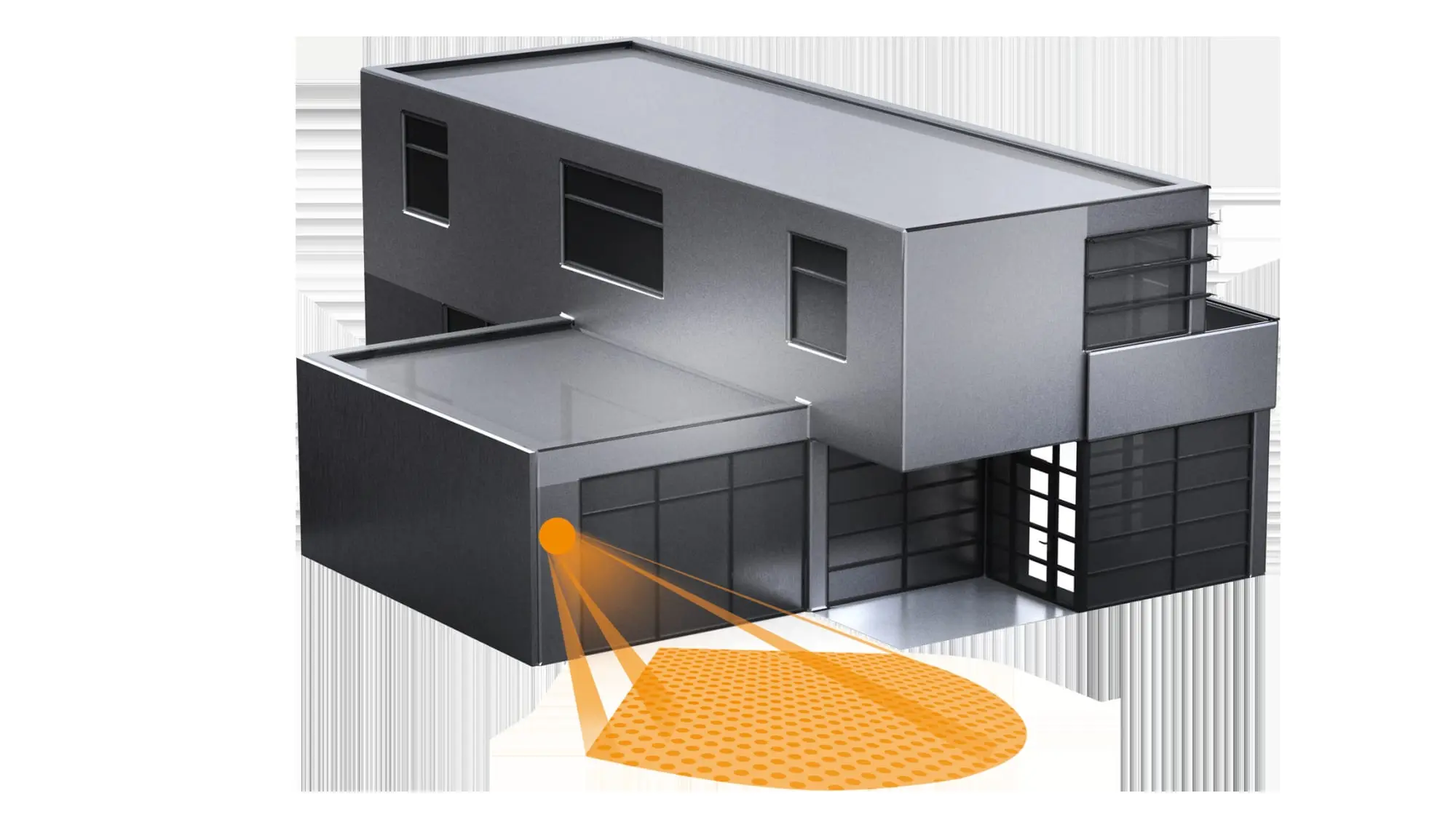 Produktfoto 1 von Bewegungsmelder IS 2160 ECO weiß, Passiv Infrarot, Aufputz, IP54, 160°