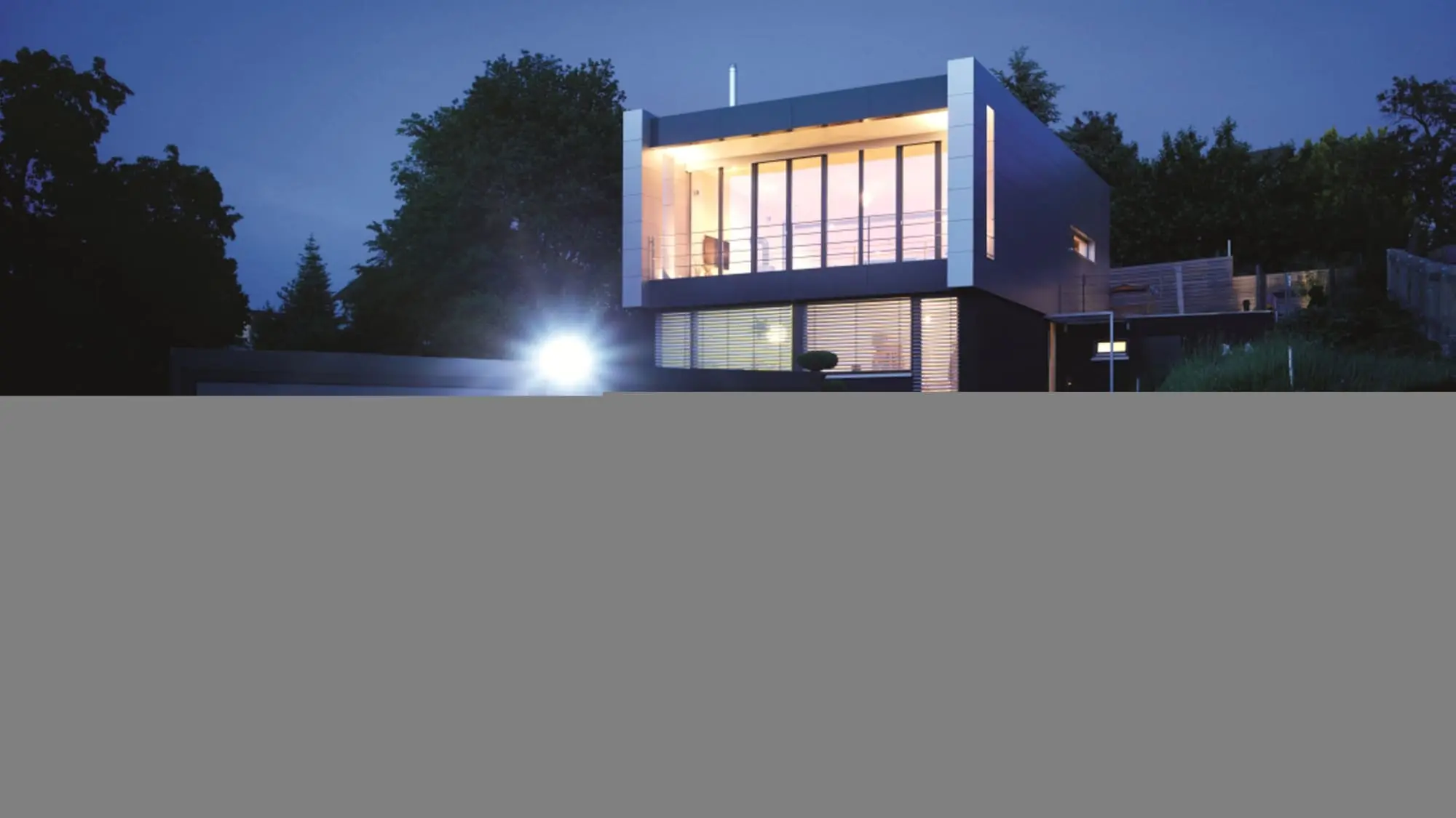 Produktfoto 1 von Sensor-LED-Strahler XLED home 2 XL S graphit, 19.3 W, 2124 lm, IP44 Mit