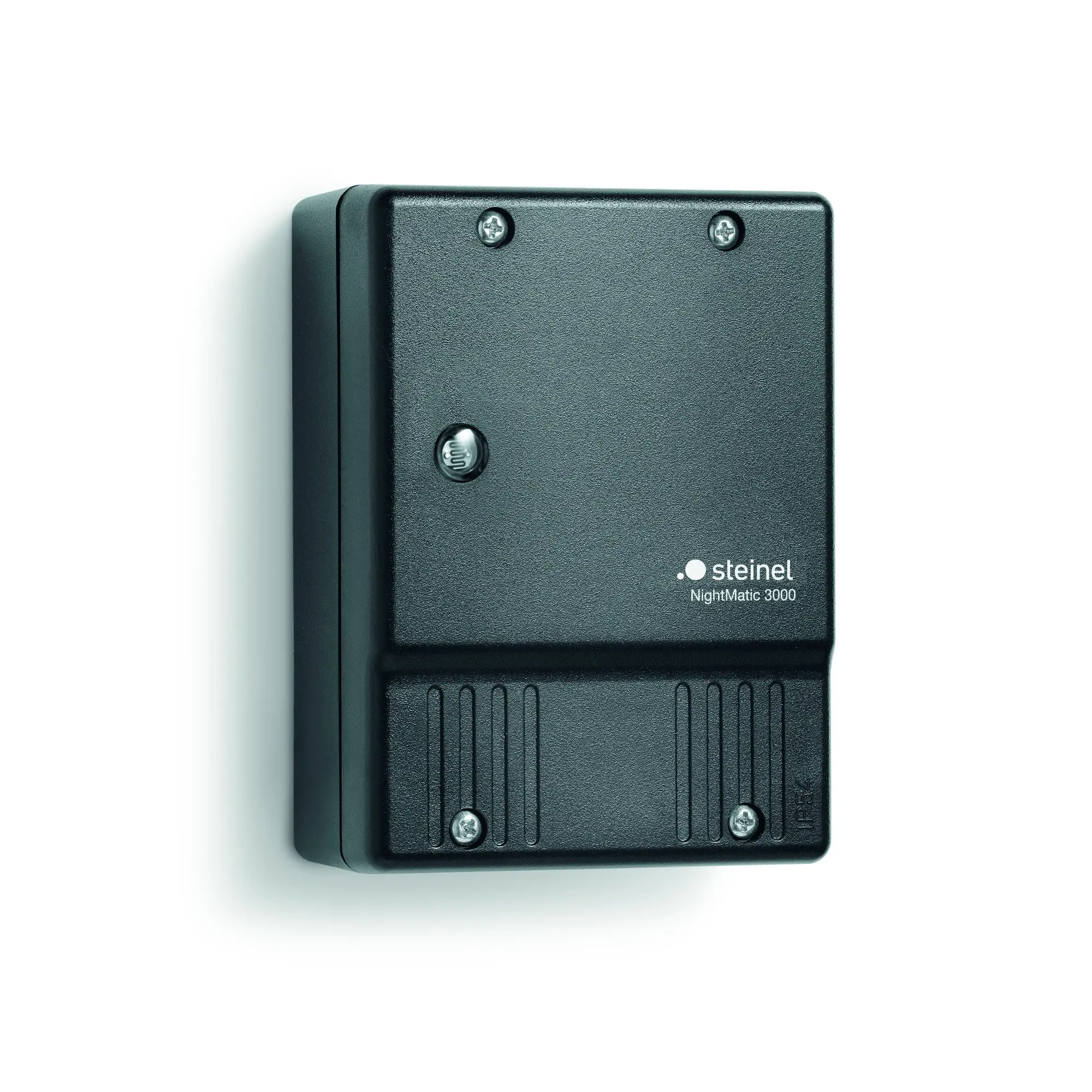 Produktfoto 1 von Dämmerungsschalter NightMatic 3000 Vario schwarz, Lichtsensor, Aufputz, IP54