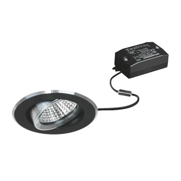 Produktfoto 1 von LED-Einbaustrahler 230V,6W,3000K,s/al