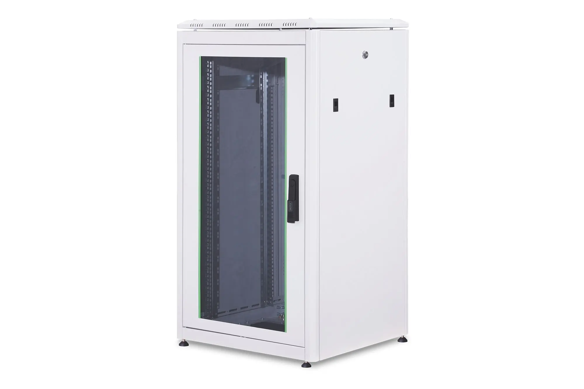 DIGITUS 22HE Netzwerkschrank 1164x600x600mm grau RAL7035