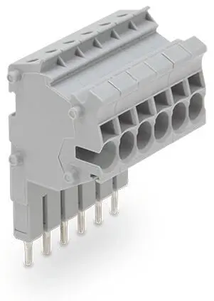 Produktfoto 1 von Modularer TOPJOB®S-Steckverbinder, anreihbar,für Brückerschlitze,grau