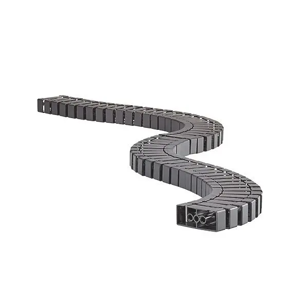 Kabelschlange Flex II schwarz flexibles Kabelführungssystem