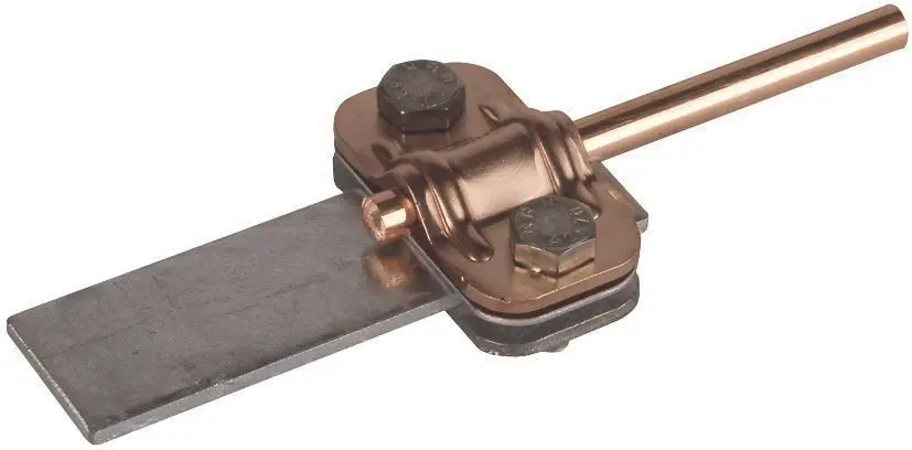 Produktfoto 1 von Zweimetall UNI-Trennklemme Cu-St/tZn f. Rd 8-10mm Fl 30mm