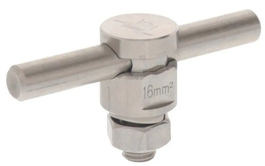 Produktfoto 1 von KS-Verbinder NIRO (V4A) f.Rd 6-10mm oder 16mm² mehrdrähtig