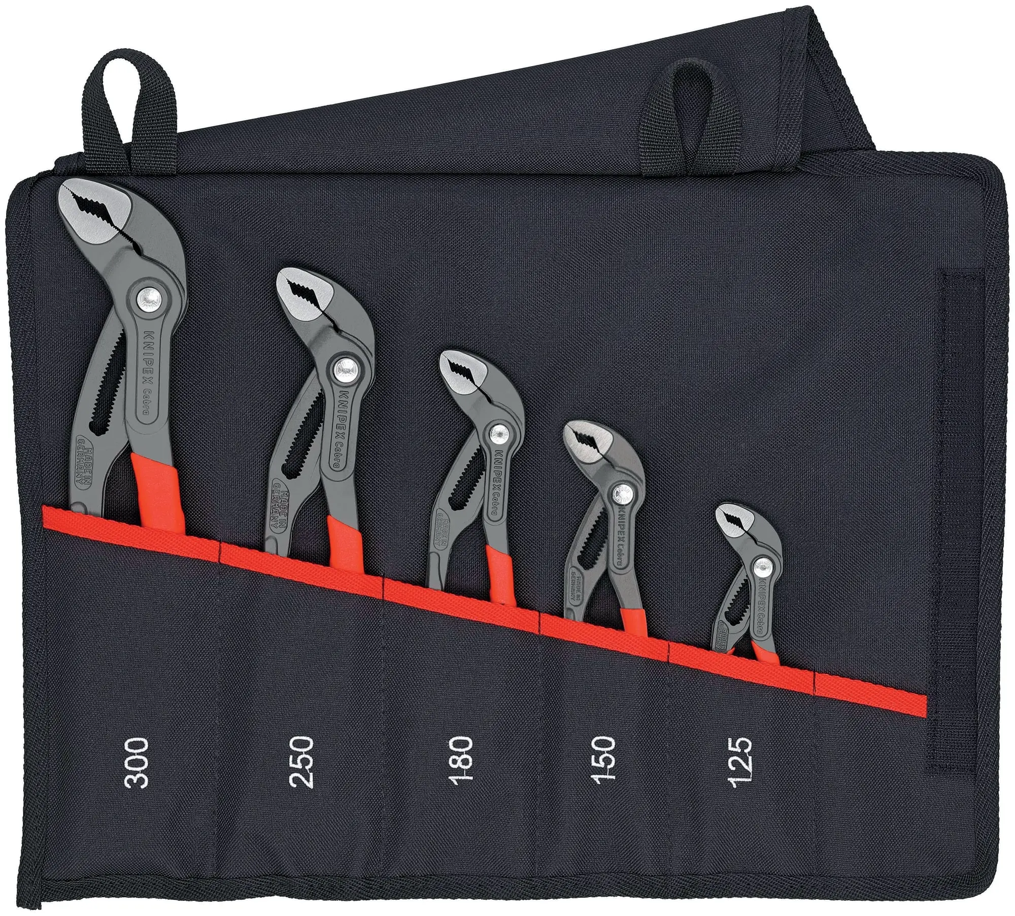 Produktfoto 1 von Cobra-Set, 5-teilig 125, 150, 180, 250, 300 mm Länge