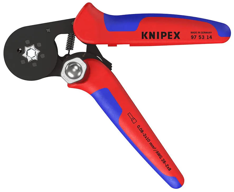 Automatische Crimpzangefür Aderendhülsen 0,08-16 + 2 x 10 mm²