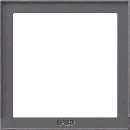 Adapterrahmen f.System 55 TX44 anthrazit