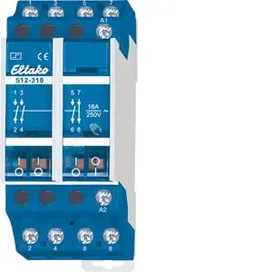 Produktfoto 1 von 4-poliger elektromechanischer 16A-Stromstoßschalter 230V 3 Schließer