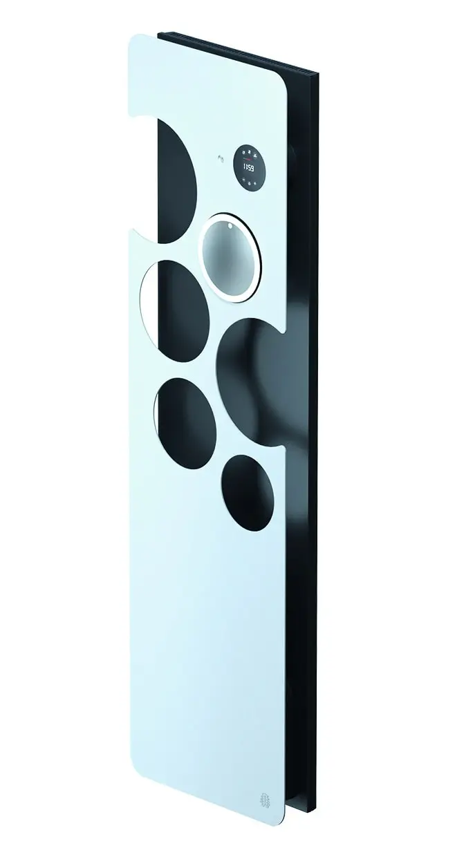 Produktfoto 1 von Design Badheizkörper mit Turbogebläse und Spiegel, 1,5 kW, elektronisch