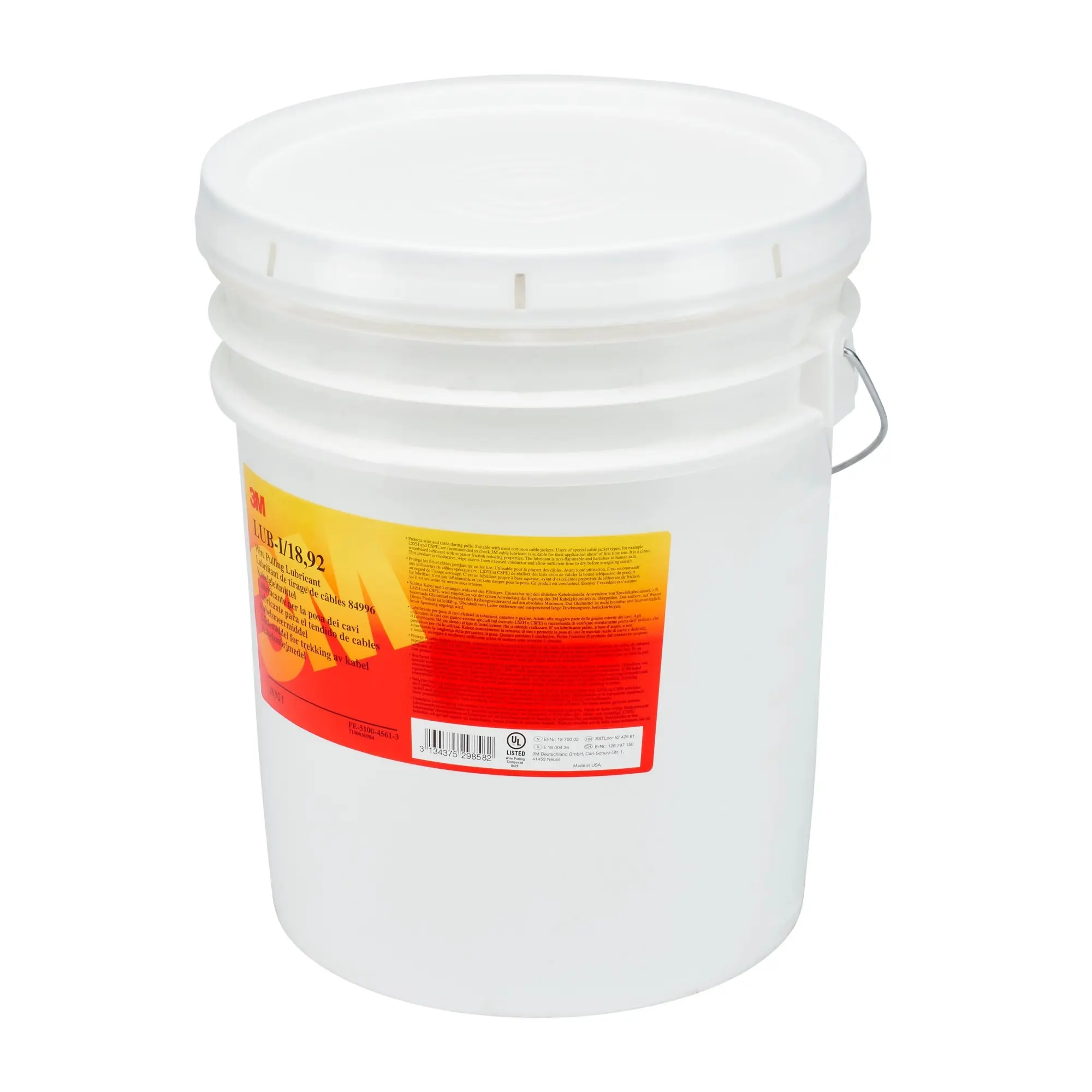 Kabelgleitmittel 18,2 Liter Eimer