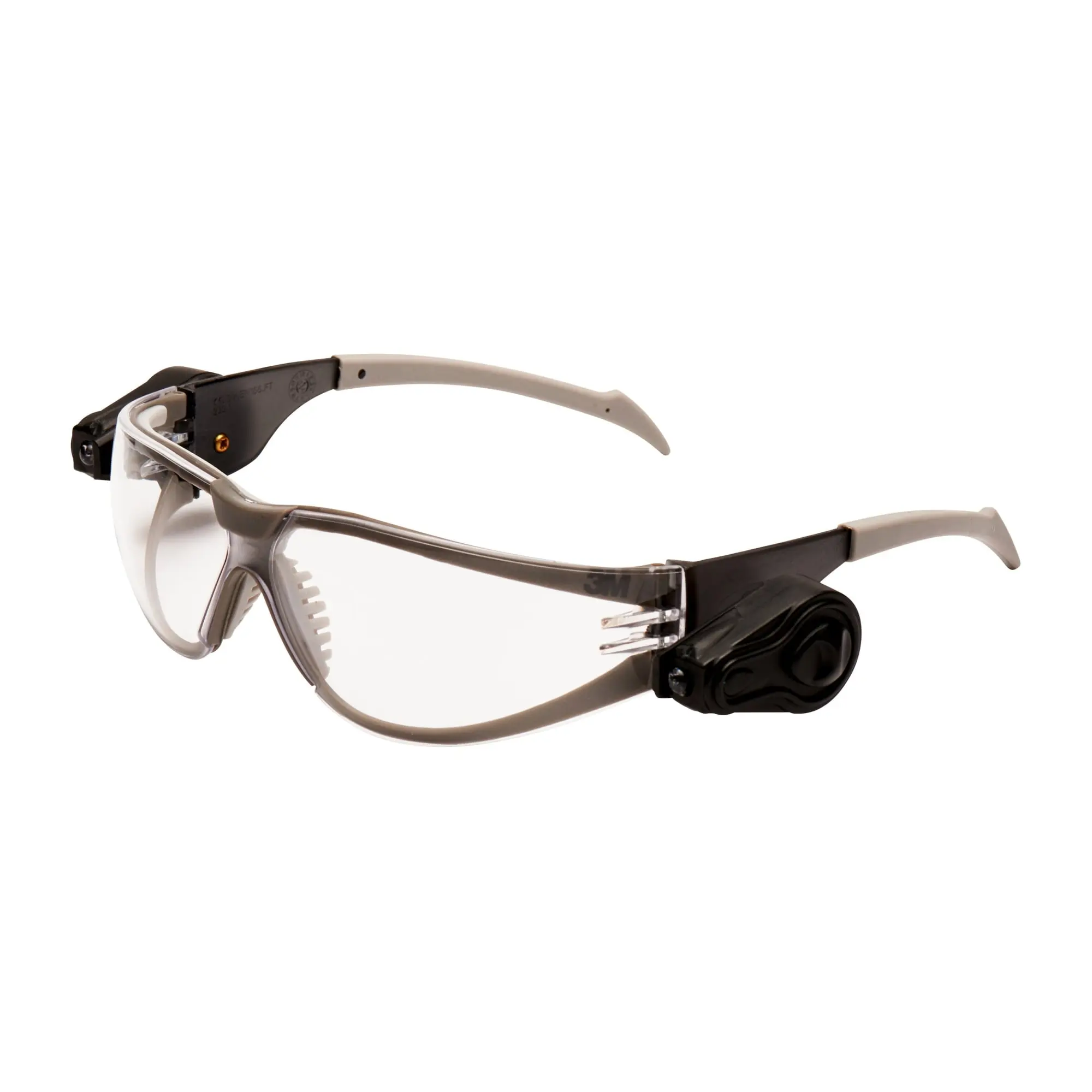 Produktfoto 1 von LED Light Vision Schutzbrille klar AS AF UV PC Rahmen silber-schwarz