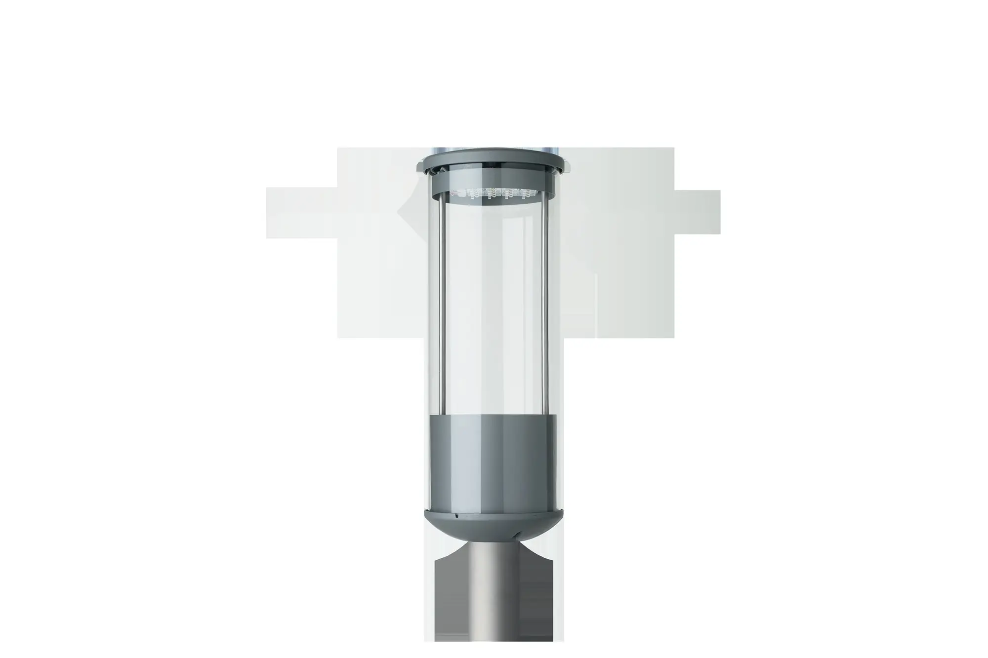 Produktfoto 1 von LED-Pilzleuchte, CILA, 18 W, 2370 lm, SKII, IP54, asym-breitstr.