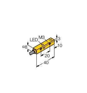 Produktfoto 1 von Induktiver Sensor uprox+
