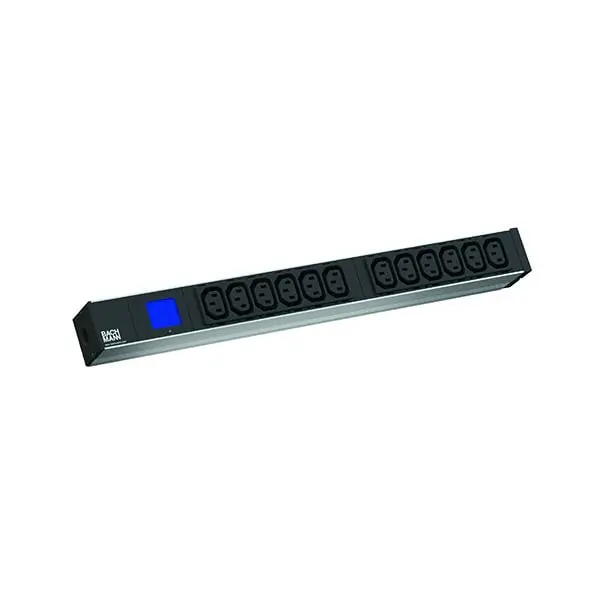 Produktfoto 1 von BN0500 19" 1HE 12xC13 Strom 2